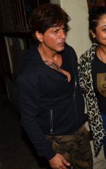 Shahrukh Khan snapped at recording studio with new tattoo on chest on 10th Aug 2016